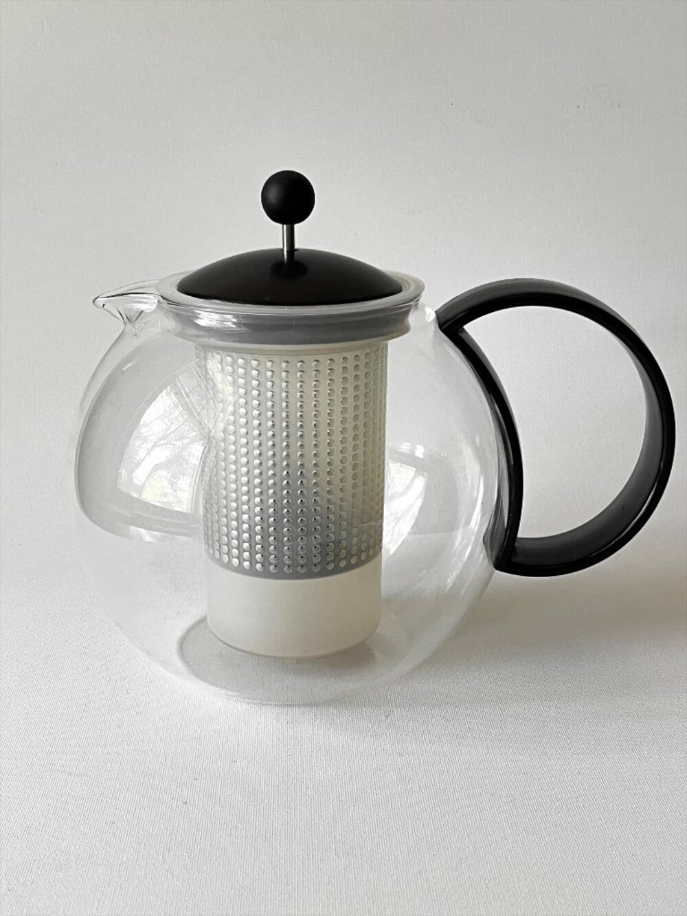 Rare Vintage Bodum Assam 2.0L 68oz Large Glass Teapot w/ Infuser Germany